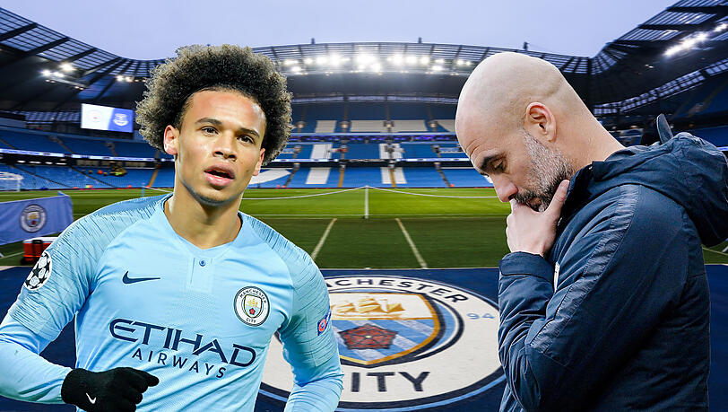 Ein Urteil mit Folgen für Leroy Sané (l.), Pep Guardiola und Manchester City. Ein Urteil mit Folgen für Leroy Sané (l.), Pep Guardiola und Manchester City.