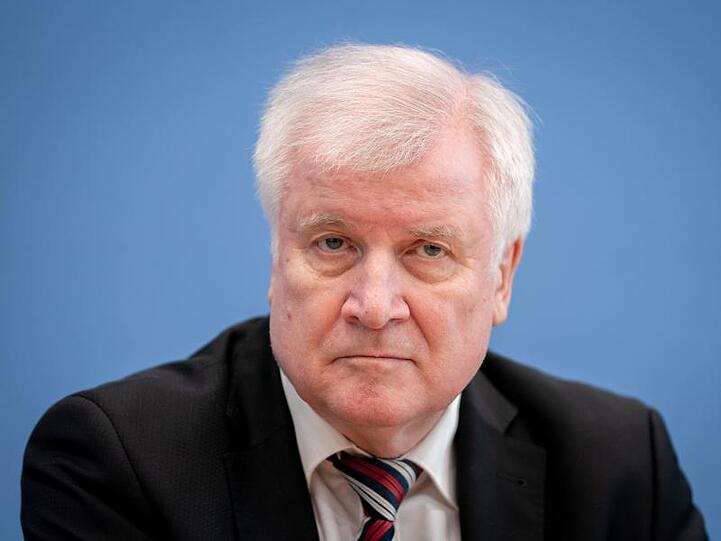 Horst Seehofer, Bundesminister des Innern, für Bau und Heimat, Ende Januar in der Bundespressekonferenz in Berlin.