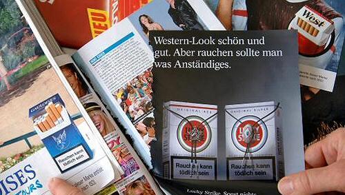Tabakwerbung Tabakwerbung