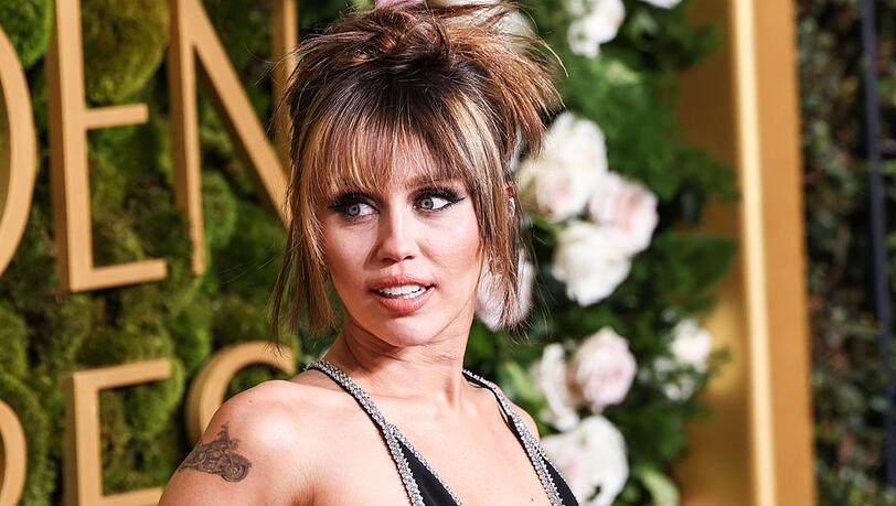 Miley Cyrus liebt Blumen.