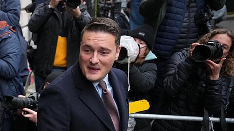 Gesundheitsminister Wes Streeting gilt als aussichtsreicher innerparteilicher Rivale Starmers.