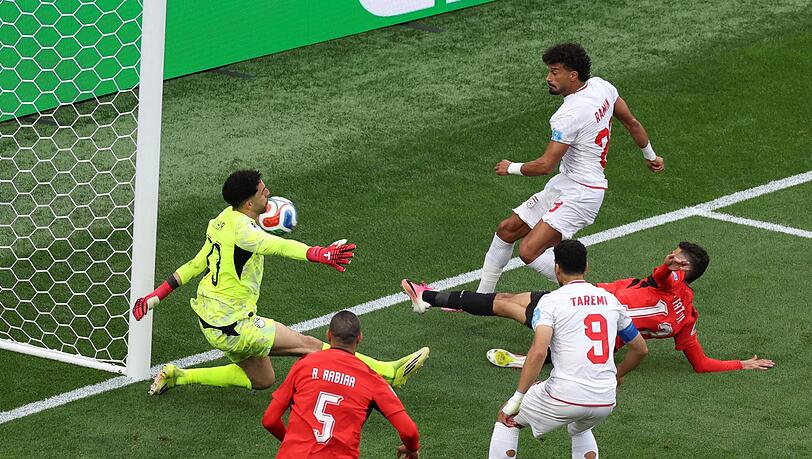 Ramin Rezaeian traf zum 1:1.