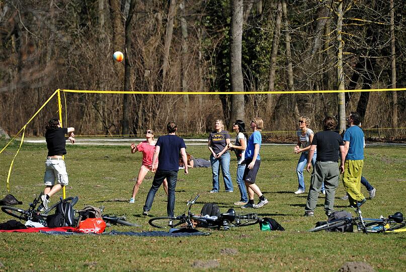 Sonne satt auch am Samstag: Begleiten Sie unseren Fotografen bei seinem Streifzug durch das schöne München. Enfach weiterklicken!