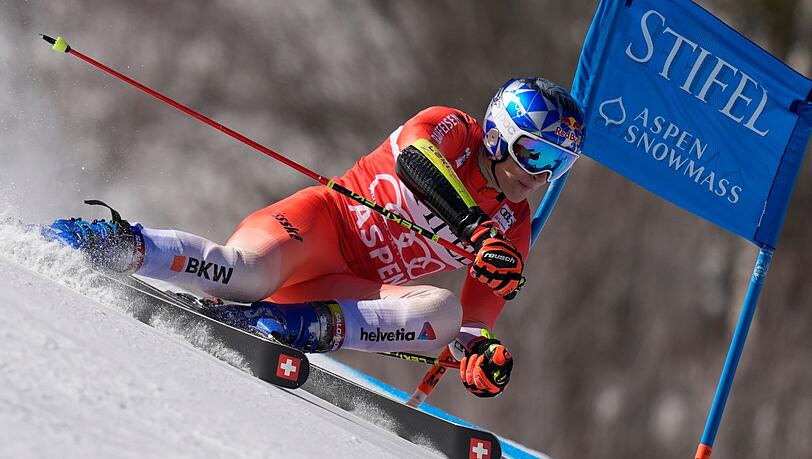 Gewann auch den Riesenslalom in Aspen: Marco Odermatt.