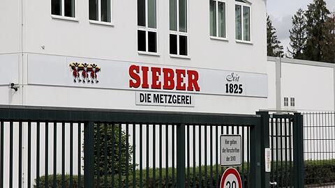 Das Firmengelände der Fleischfirma Sieber, aufgenommen im Jahr 2016 in Geretsried im Landkreis Bad Tölz-Wolfratshausen.