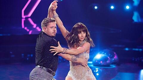 Gustav Sch&auml;fer mit seiner "Let's Dance"-Partnerin Anastasia Maruster.