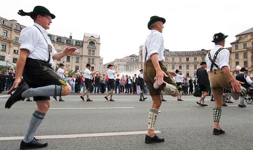 ...München sogar auf dem CSD noch trachtig zu.