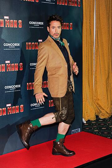 Die Bilder vom Fototermin zu "Iron Man 3" im Bayerischen Hof.