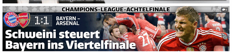 Bild.de sah Schweinsteiger am Steuer.