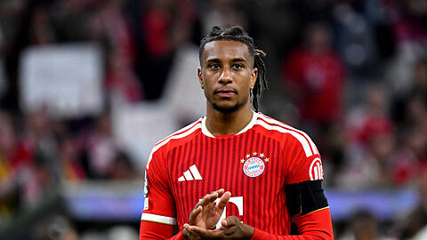 Michael Olise war bei Bayerns Sieg gegen Bod&ouml;/Glimt der Spieler des Spiels.