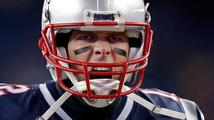 Quarterback Tom Brady führte seine New England Patriots am Sonntagabend erneut zum Super Bowl.