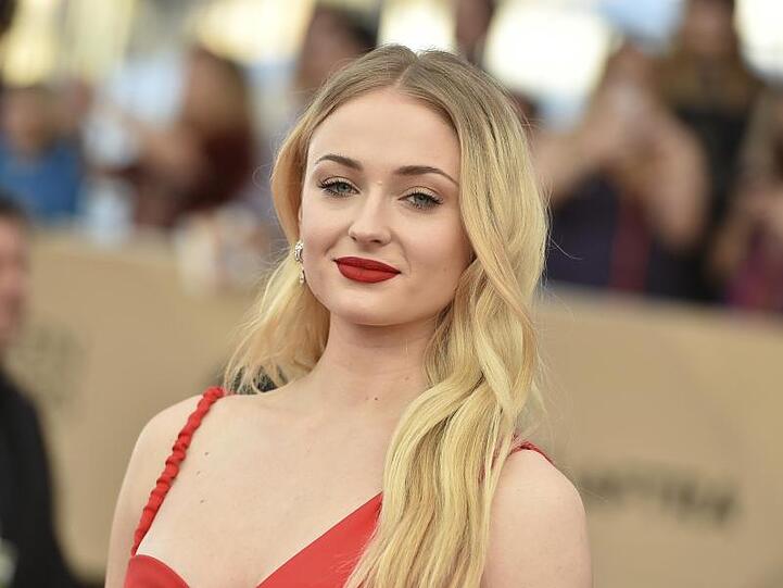 Sophie Turner bei der Verleihung der 23. Screen Actors Guild Awards.