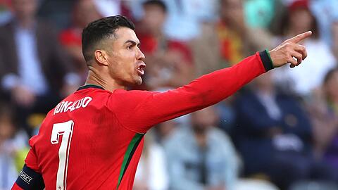 Zum sechsten Mal bei einer EM dabei: Portugals Cristiano Ronaldo.