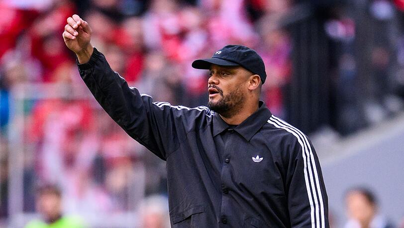 Vincent Kompany stellt sich auf ein schweres Pokalspiel in Leverkusen ein. (Archivbild)