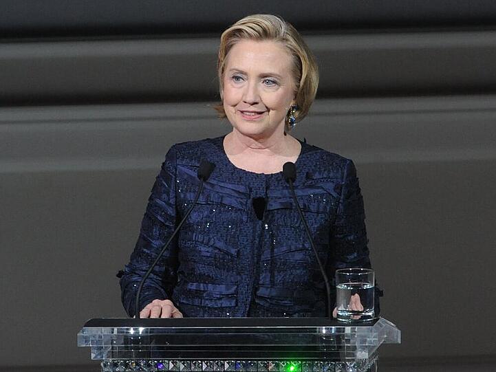 Hillary Clinton bei den CFDA Fashion Awards im Juni 2013