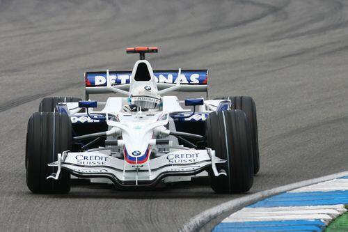 Ganze Arbeit &ndash; von der Crew, vor allem aber vom Piloten: Nick Heidfeld fuhr seinen BMW  auf Platz vier.