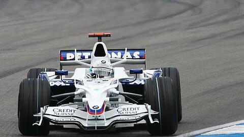 Ganze Arbeit &ndash; von der Crew, vor allem aber vom Piloten: Nick Heidfeld fuhr seinen BMW  auf Platz vier.