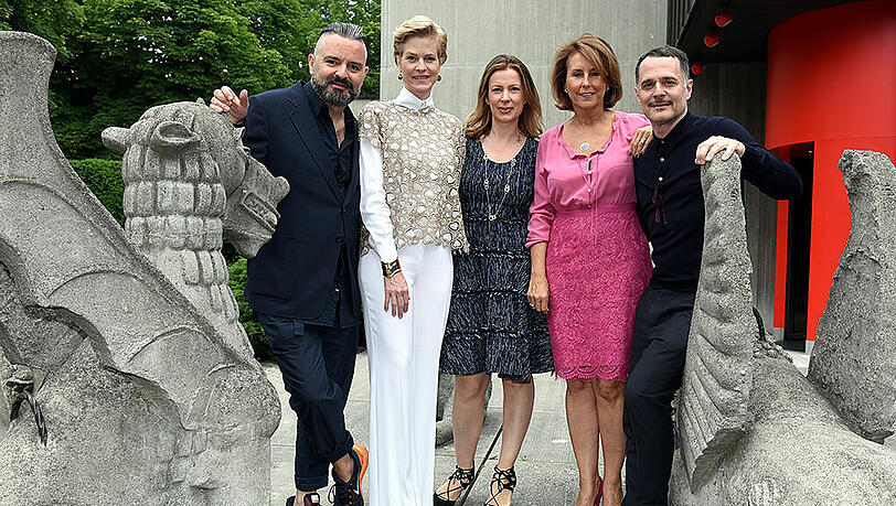 Adrian Talbot, Minzi zu Hohenlohe, Sabine Eichbauer, Gitta Gräfin Lambsdorff und Johnny Talbot Adrian Talbot, Minzi zu Hohenlohe, Sabine Eichbauer, Gitta Gräfin Lambsdorff und Johnny Talbot
