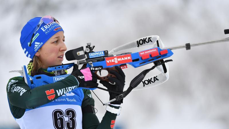 In Oberhof im Einsatz: Franziska Preuß. In Oberhof im Einsatz: Franziska Preuß.