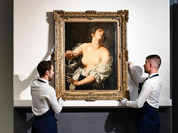Das Gemälde "Lucretia" (ca. 1630) von Artemisia Gentileschi erzielte in Paris einen Rekord.