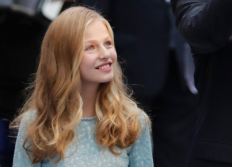 Die spanische Kronprinzessin Leonor (15) ist die jüngste Thronfolgerin in Europa.