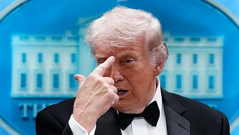 Der US-Pr&auml;sident und die Verschw&ouml;rungserz&auml;hlungen: Immer wieder wird spekuliert.