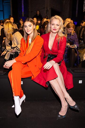 Stefanie Giesinger und Franziska Knuppe
