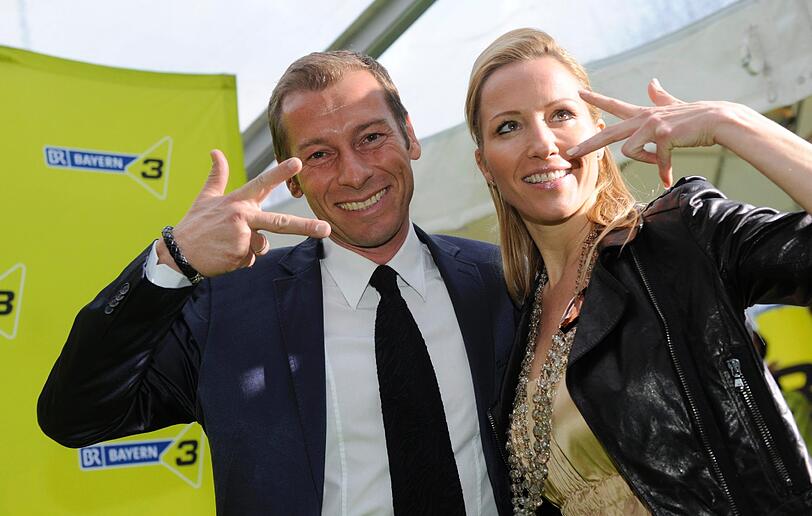 Die BR-Moderatoren Janina Nottensteiner und Markus Othmer
