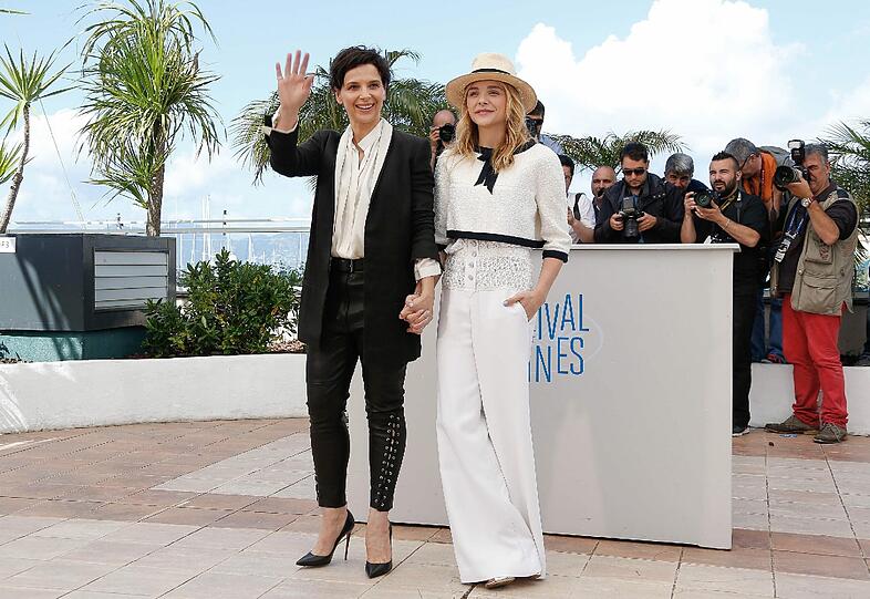 Juliette Binoche und Chloe Grace Moretz