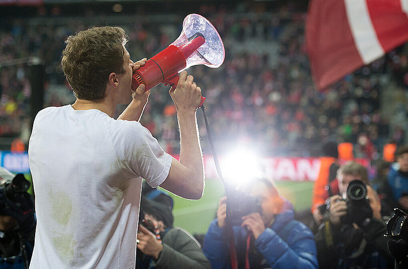 Thomas Müller schoss in letzter Sekunde das 2:2 für den FC Bayern, rettete sein Team gegen Juventus Turin in die Verlängerung. "Das war ein verrücktes Spiel."