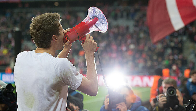 Thomas Müller schoss in letzter Sekunde das 2:2 für den FC Bayern, rettete sein Team gegen Juventus Turin in die Verlängerung. "Das war ein verrücktes Spiel." Thomas Müller schoss in letzter Sekunde das 2:2 für den FC Bayern, rettete sein Team gegen Juventus Turin in die Verlängerung. "Das war ein verrücktes Spiel."