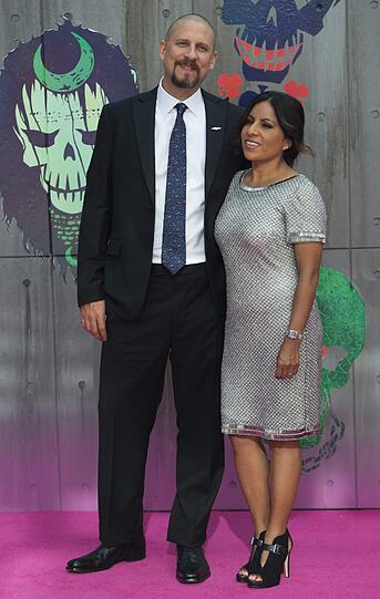 Regisseur David Ayer mit seiner Frau Maria