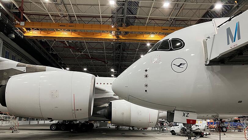 Lufthansa hatte in München mit Problemen zu kämfen (Symbolbild).