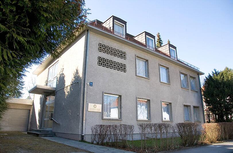 Das Uni-Gebäude in der Barellistraße in Nymphenburg.