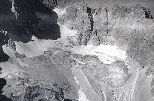 Der Höllentalferner im Jahr 1919.