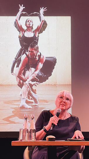 Kulturstaatsministerin Claudia Roth im Muffatwerk.