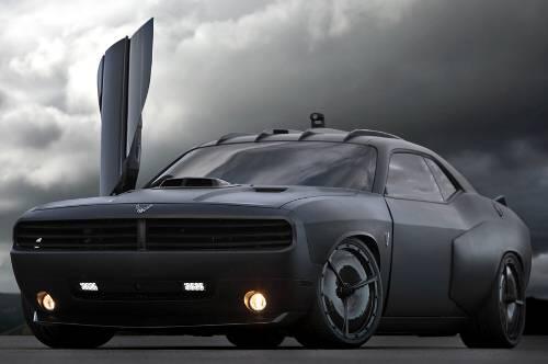 Furchterregend: Der zum "Vapor" umgemodelte Dodge Challenger.