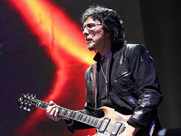 Tony Iommi bei einem US-Auftritt im Jahr 2012