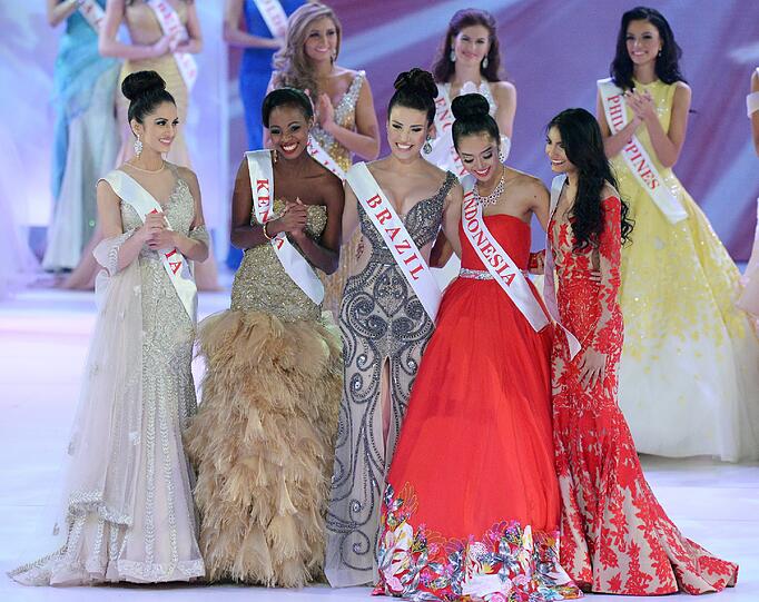 Das Finale der "Miss World" fand in London statt.