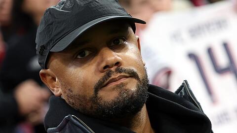 Kompany muss sich vor dem Champions-League-Spiel gegen den FC Arsenal schonen.