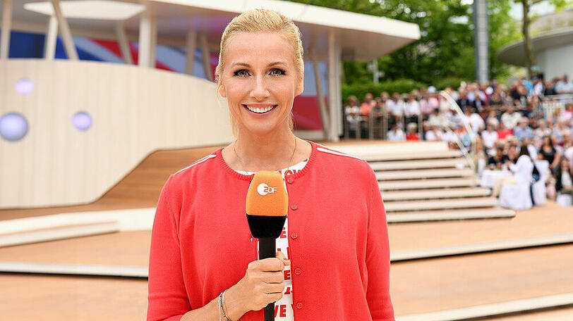 "ZDF-Fernsehgarten"-Moderatorin Andrea Kiewel.