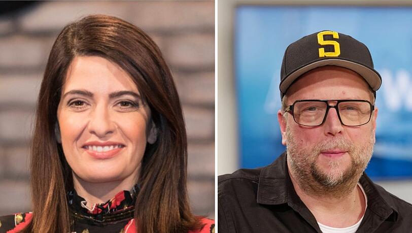 Linda Zervakis und Smudo nehmen am Samstag beim "The Masked Singer"-Auftakt als Rate-Gäste teil.