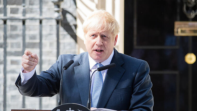 Boris Johnson befindet sich derzeit im Krankenhaus Boris Johnson befindet sich derzeit im Krankenhaus