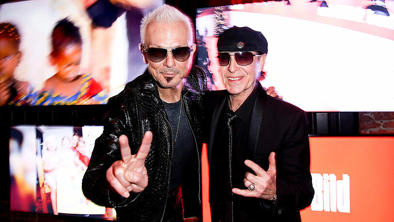 Klaus Meine und Rudolf Schenker (Scorpions).