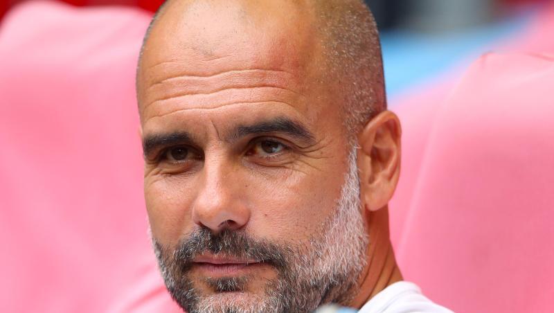 Manchesters Trainer Pep Guardiola vor dem Spiel. Foto: Adam Davy/Archivbild Manchesters Trainer Pep Guardiola vor dem Spiel. Foto: Adam Davy/Archivbild