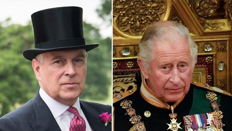 Prinz Andrew und König Charles (r.): Der Monarch will das Sicherheitsteam seines Bruders nicht mehr finanzieren.
