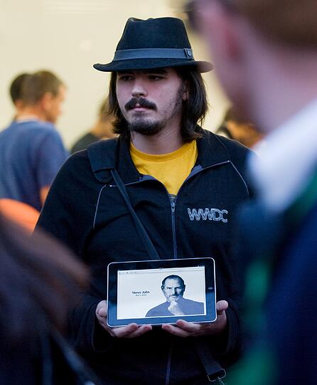 Bilder: So trauert die Welt um Visionär Steve Jobs