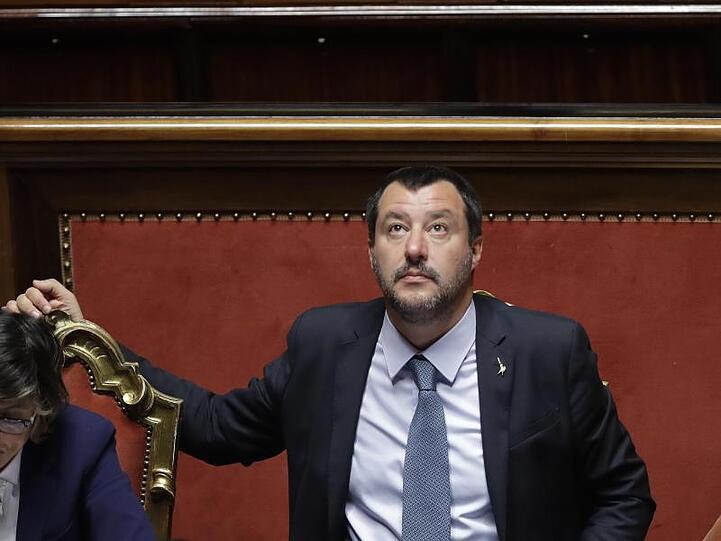 Im Aufwind: Italiens Innenminister Matteo Salvini.