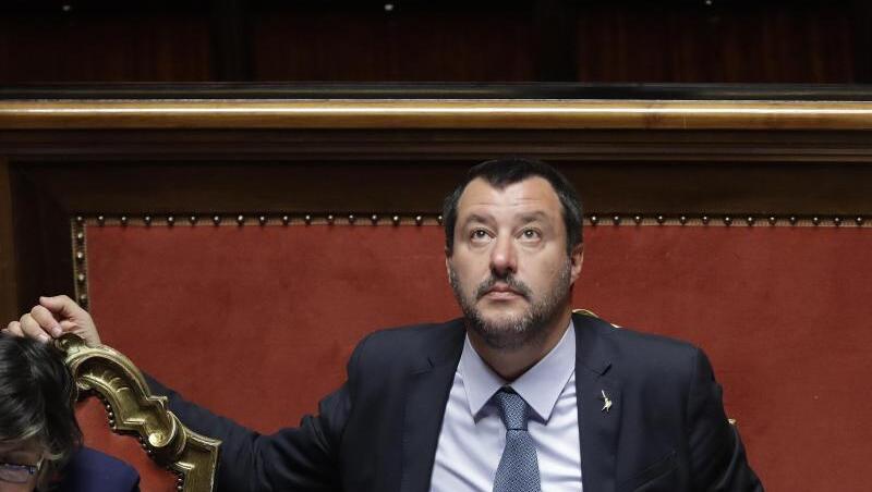 Im Aufwind: Italiens Innenminister Matteo Salvini. Im Aufwind: Italiens Innenminister Matteo Salvini.
