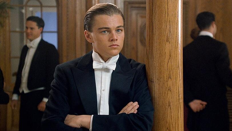 Leonardo DiCaprio als Jack Dawson in "Titanic".